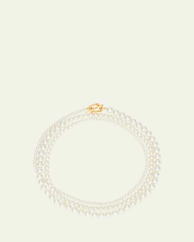 Louise Pearly Strand Necklace
